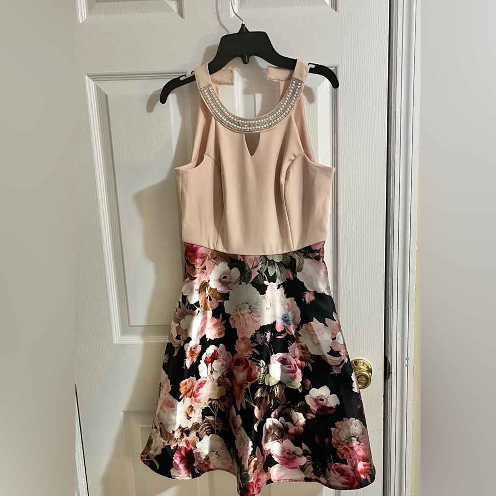 Dillards Floral Print Dress